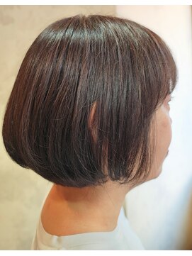 エルアール コウベ(LR KOBE) 超高濃度水素ケアカラー　大人ボブ　【40代50代60代】