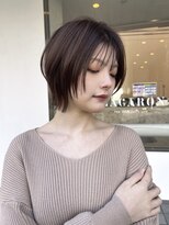 POCKET郡山安積店 ショートカットレイヤーカット髪質改善縮毛矯正【4月1日OPEN予定】 イメチェン/ピンクベージュ/アンブレラカラー/前髪/郡山安積7