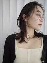 ヌヌ 渋谷 原宿 明治神宮前(nunu) レイヤーカットウルフカットボブグレージュオリーブべージュ