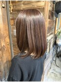 ツヤ感ストレート