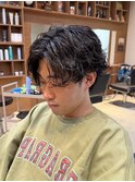 波巻きスパイラルパーマ／メンズパーマ/メンズ/メンズカット