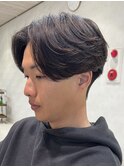 フェザーパーマニュアンスパーマ毛流れパーマメンズパーマ