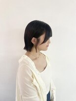 アオ(AO。)&nbsp;顔まわりカット/もみれ毛/ボブヘア