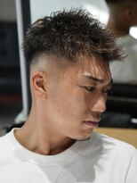 メッツ 原宿(METS)&nbsp;MEN'S/ツイスパ×ハイライト×フェード/短髪