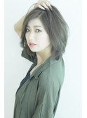 ダークカラーで脱力したレディスタイル☆