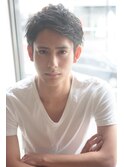 人気ビジネスマンスタイル☆黒髪アップバングショート