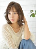 超微粒子トリートメントで更なる艶髪へ 人気のロブスタイル◆☆