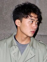 フランクスバーバー アンド ビアークラブ(FRANK'S BARBER and BEER CLUB)&nbsp;かき上げヘアショートレイヤーくせ毛風パーマ七三オールバックR