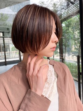 ミィ 表参道(mee.) 【mee.】ハセガワヒトシ 春 ミニボブ☆表参道