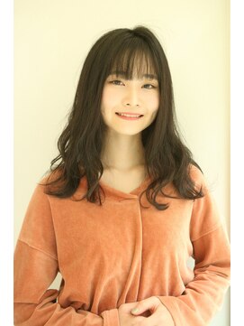 ヘアアンドメイク 心座(hair&make) ロングクールパーマ〇