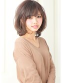 大人フェミニン♪ふんわりエアリー☆Cカール×ボブ