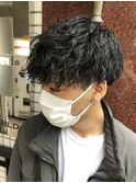 横浜★質感メンズのツイストスパイラルパーマ