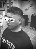 アルファベットシーガム(C gam) まじ渋いスキンフェード
