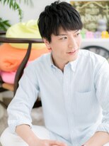 マカロン 会津若松店(macaron) 【macaron】ナチュラルアッシュ☆くせ毛束感ショートb