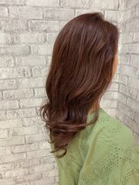 アース 新越谷店(HAIR&MAKE EARTH) ピンクブラウンカラー