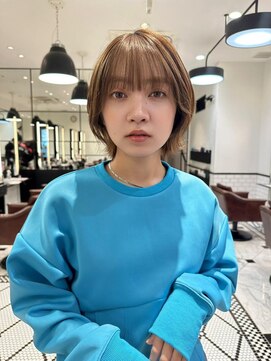ミンクス渋谷スマートサロン(MINX shibuya smart salon) 外ハネくびれボブ