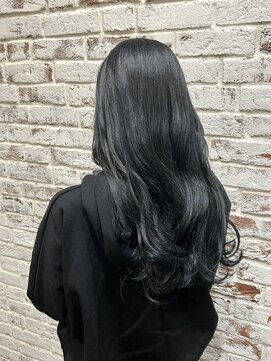 メゾンドムニ 恵比寿(Maison de MUNi) 韓国艶髪ブルーブラック