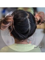 ピヴォヘアー(pivo hair) エンドカラー ケアブリーチ ベビーピンク