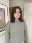 ブルーブラック/レイヤーカット【津田沼駅】