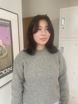 リビング 津田沼(LIVING) ブルーブラック/レイヤーカット【津田沼駅】