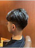 銀座　理容室　個室理容室　ビジネスヘア　刈り上げ
