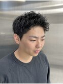 スパイキーショート ブランチパーマ