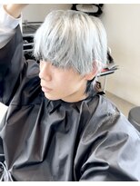 アーザ ヘアー(ASA hair)&nbsp;ホワイトシルバー、インナーブラック