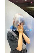 アフューズバイストゥー(Vfuse by StueW)&nbsp;white blond × blue