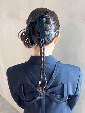 アルバム 銀座(ALBUM GINZA) ロング顔周りレイヤー韓国ヘア美髪おくれ毛_ba547611