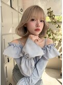 【稲永麻衣】ミニボブ+ボブ+タッセルカット+韓国ヘア