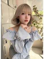 リリー(Lilley)&nbsp;【稲永麻衣】ミニボブ+ボブ+タッセルカット+韓国ヘア