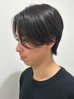 ヒュイル バイ ニアウ(Hwyl by Niau) メンズマッシュセンターパートスパイラルパーマニュアンスパーマ