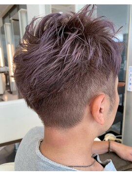 ブルーテーフ(Bleu Terre) メンズショートバイオレットアッシュ