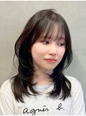 似合わせレイヤー◇くびれ韓国風レイヤーカット/大阪東梅田