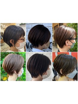骨格・髪質に合わせたカットで、あなたにぴったりのショートスタイルをご提案◎