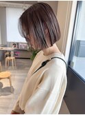ストレートボブ/ストレート/艶ボブ/縮毛矯正/水素ストレート