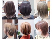 シェーレ(Schere)の雰囲気(ショートのお客様多数!!ブリーチ有り・無しのWカラー&白髪ぼかし)