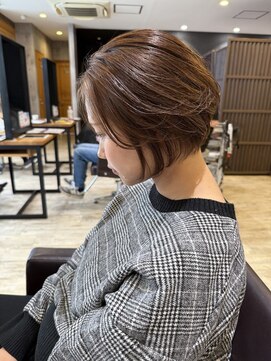 西宮/ショート/ショートボブ/ボブ/レイヤーボブ/マッシュボブ