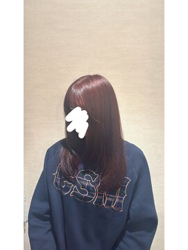 【透明感カラー】ピンクブラウン20代/30代/40代/50代