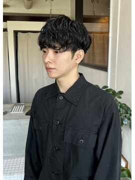 イロプラスソイ(iro + soi) 無造作×爽やか　王道マッシュパーマ！　iro+soiオオミダ！