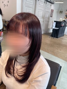 シーン 読売ランド前(SCENE) 暖色系カラー/レイヤーカット/髪質改善