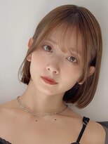 ミンクスリッカ 表参道(MINX RICCa) 【MINX RICCa-ミンクスリッカ-】大人可愛い内巻きボブ/小顔ボブ