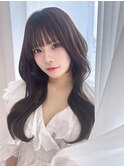 【MONA】韓国風/くびれ巻き/ショコラブラウン【栄駅】