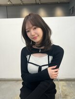 ノク 横浜(nok)&nbsp;ヘーゼルベージュ/シアーグレージュ/レイヤーカット_ミルクティ