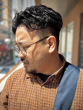 ボコカ(bococa) メンズカット刈り上げウェーブパーマ