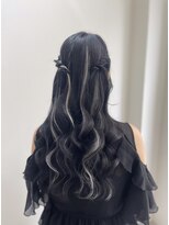 ヘアーデザインルアナ(Hair design Luana.)&nbsp;シールエクステでメッシュ！