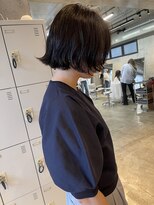 エインアンリー 明治神宮前(AIN.ANLY.)&nbsp;ボブパーマ、ボブニュアンスパーマ、パーマゆるめ、毛先パーマ