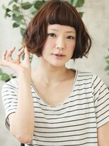 と和×美髪クリニック 巣鴨店&nbsp;無邪気な甘さを与えるマッシュボブ★ミックスパーマ 　巣鴨店