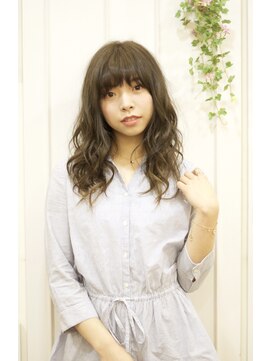 アルターリール(aL ter Rire) 【Rire尚平】しっかりめデジタルパーマ×レイヤーセミロング☆
