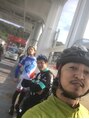 フラート(FLART) 休みの日のロードバイクでツーリングの様子。in興居島